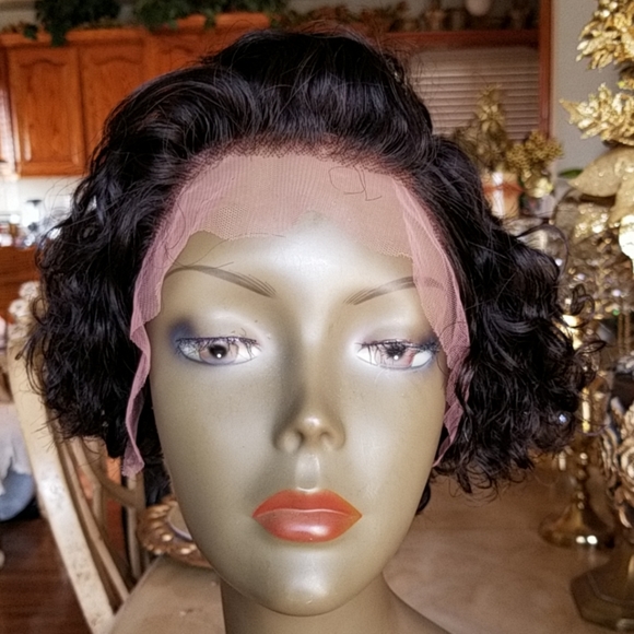 Virgin Human Hair Pixie Lace Wig main image 6